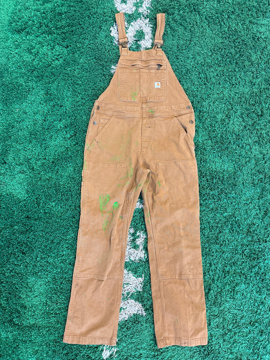 Vintage Carhartt Overalls Tan