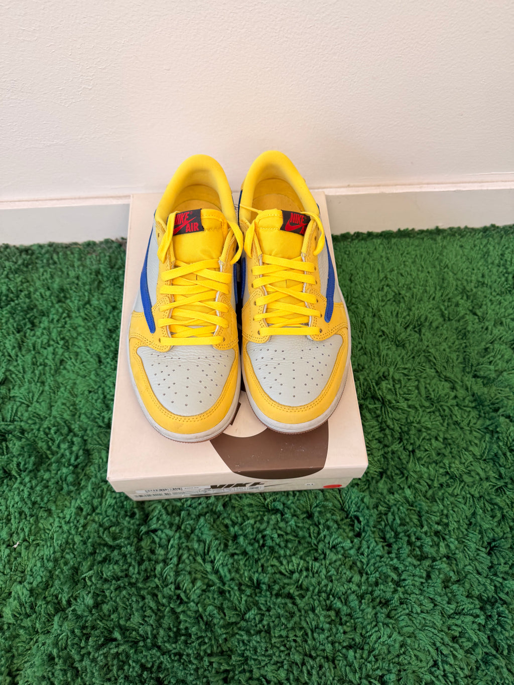 Used Jordan 1 Retro Low OG SP Travis Scott Canary (Women’s)