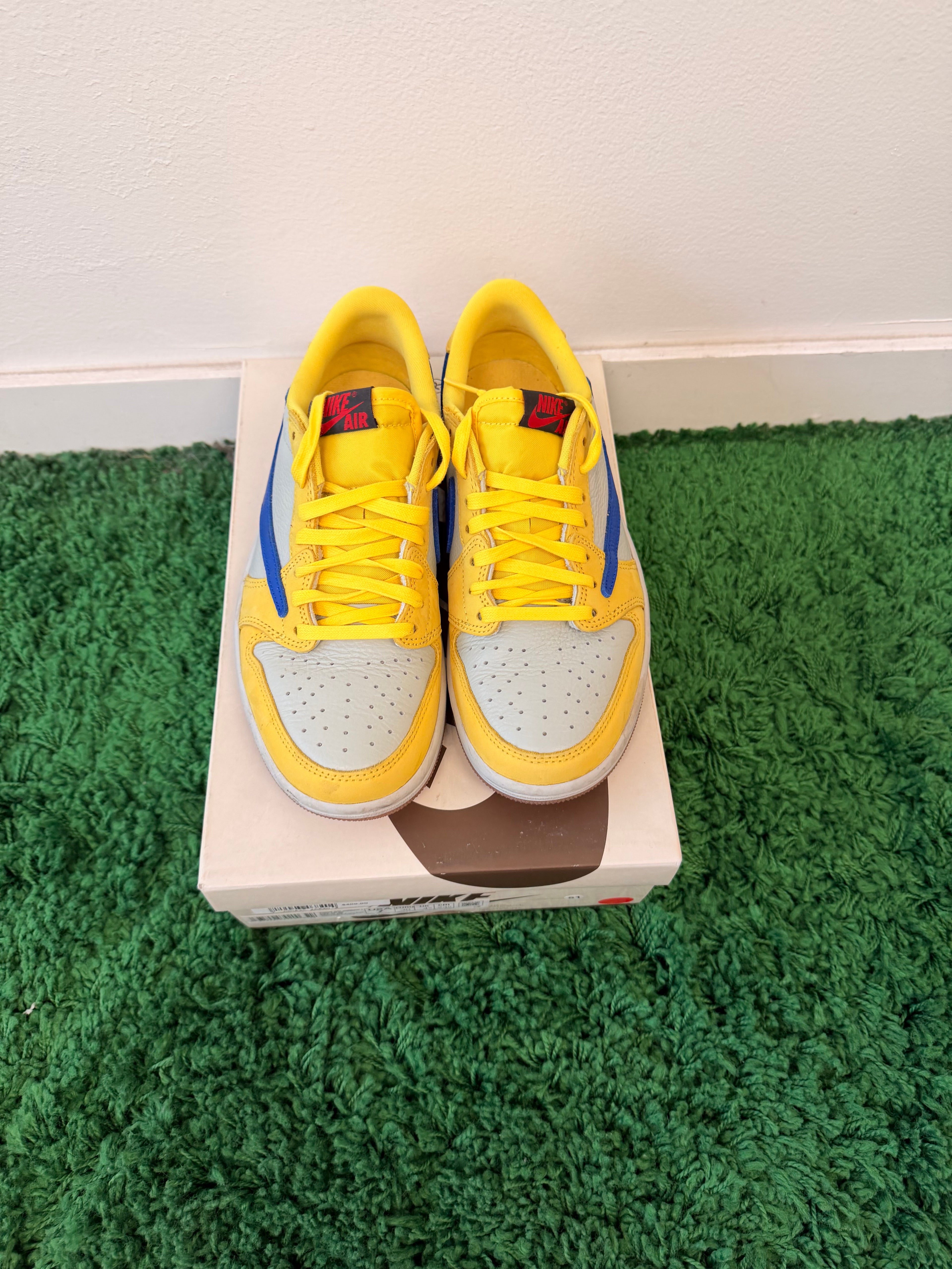 Used Jordan 1 Retro Low OG SP Travis Scott Canary (Women’s)