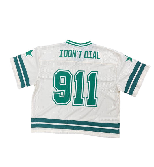 Bravest Studios Cream 911 Football Jersey (Men’s)