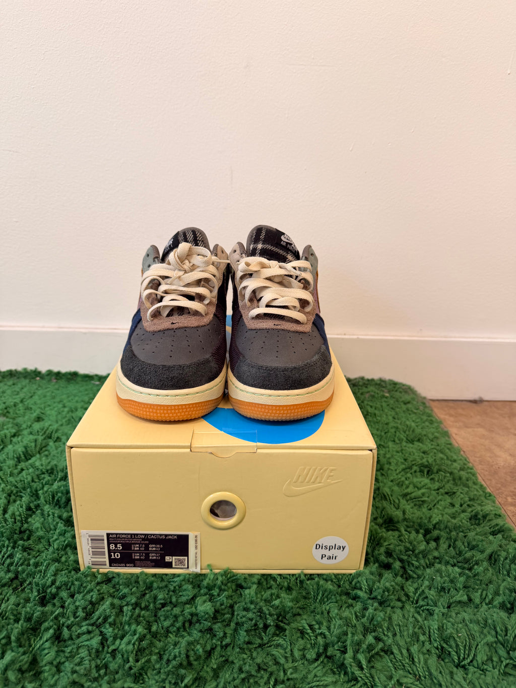 Used Nike Air Force 1 Travis Scott Cactus Jack (Men’s)