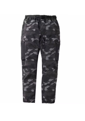 BAPE Color Camo Military Pants Black