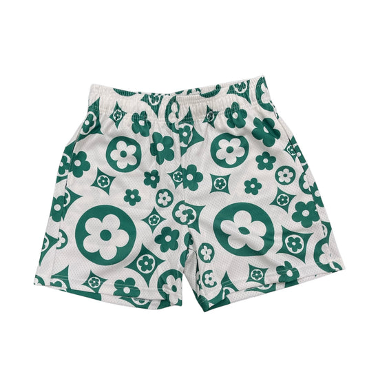 Bravest Studios Cream Flower Shorts (Men’s)