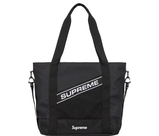 Supreme Logo Tote Bag Black