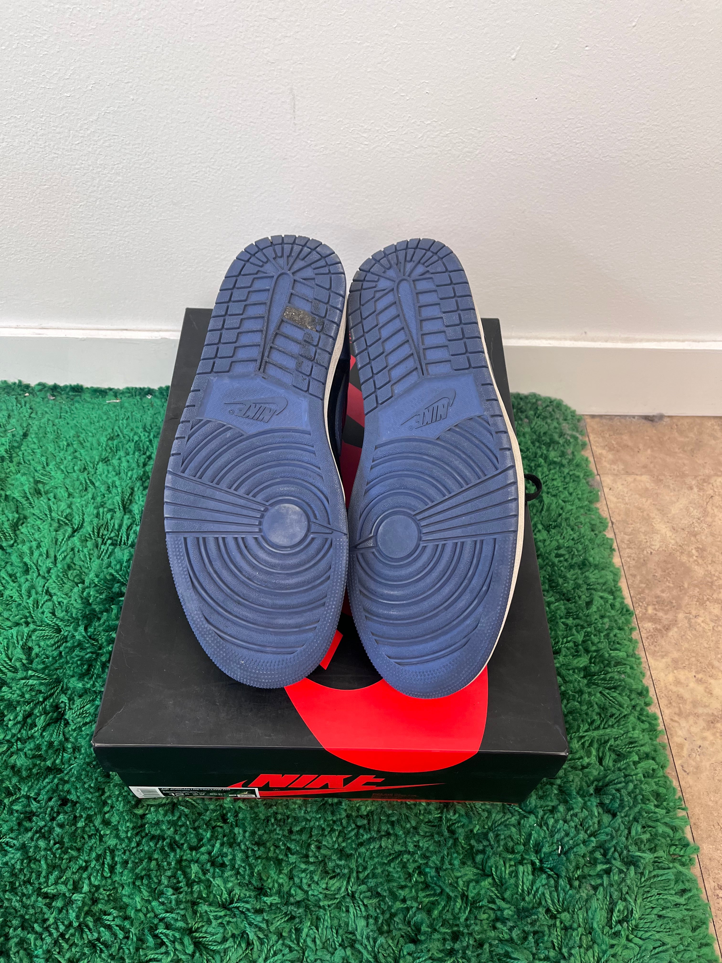 USED Jordan 1 Retro Low Og Mystic Navy (MEN’S)