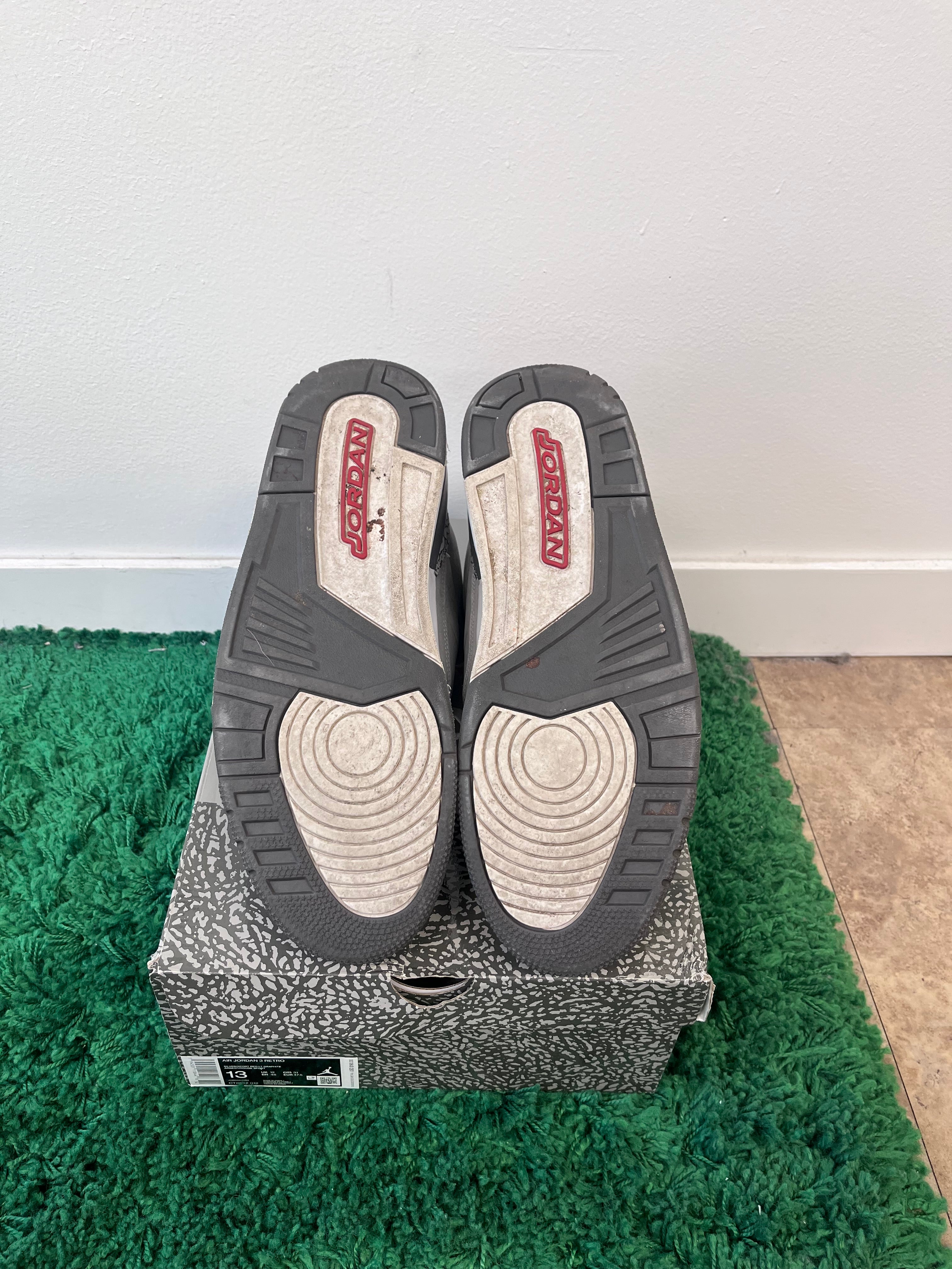 Used Jordan 3 Cool Grey Retro (MENS)
