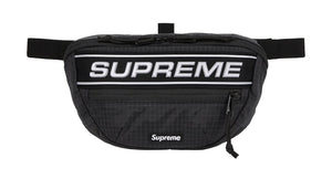 Supreme Logo Waist Bag Black