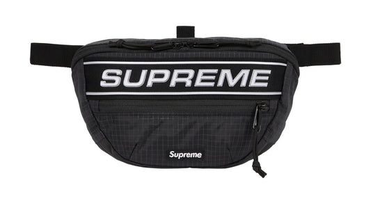 Supreme Logo Waist Bag Black