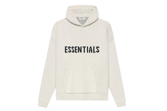 Fear of God Essentials Knit Pullover Hoodie Buttercream