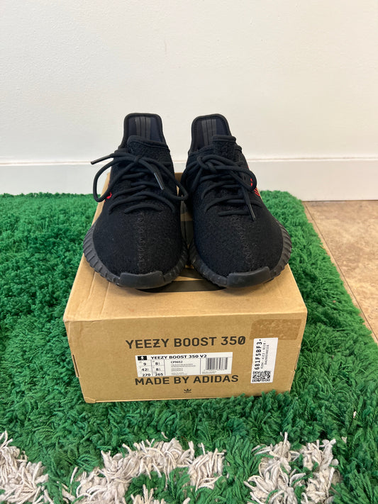 Used Adidas Yeezy Boost 350 V2 Black Red (Men’s)