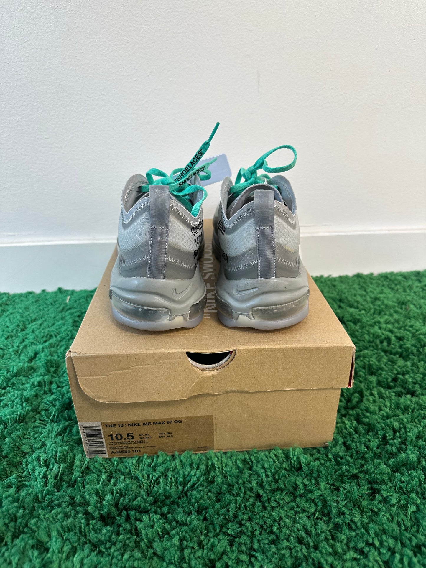 Used Nike Air Max 97 Off-White Menta (Men’s)