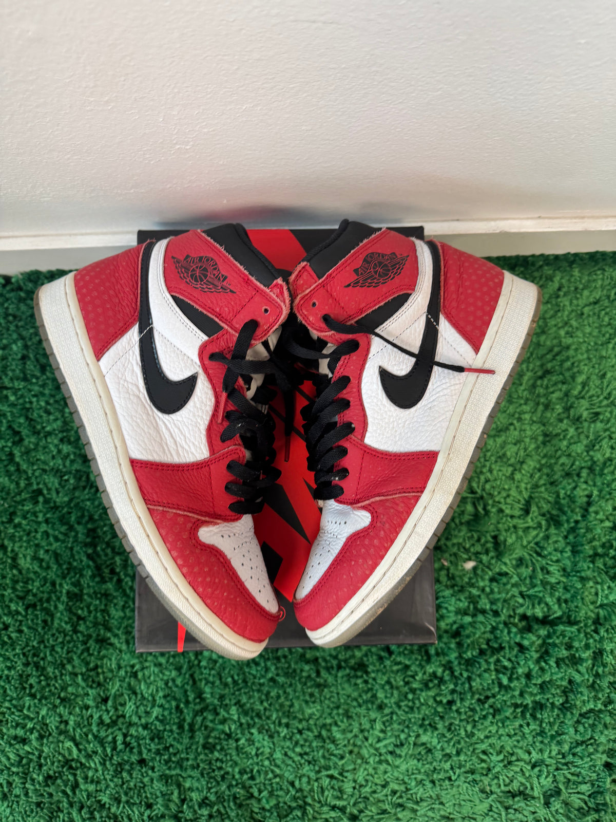 Used Jordan 1 Retro High Spider-Man Origin Story (Men’s)