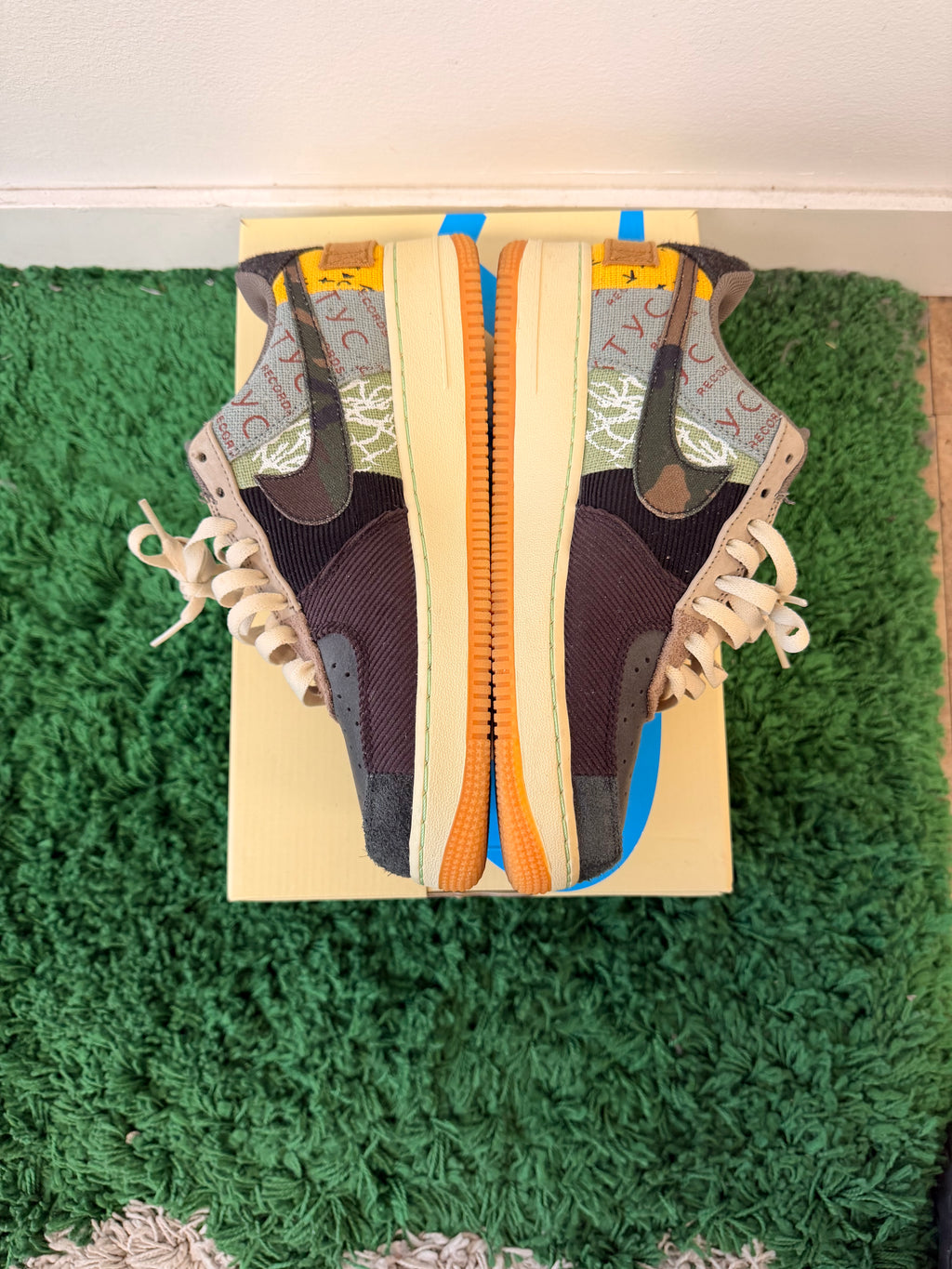 Used Nike Air Force 1 Travis Scott Cactus Jack (Men’s)