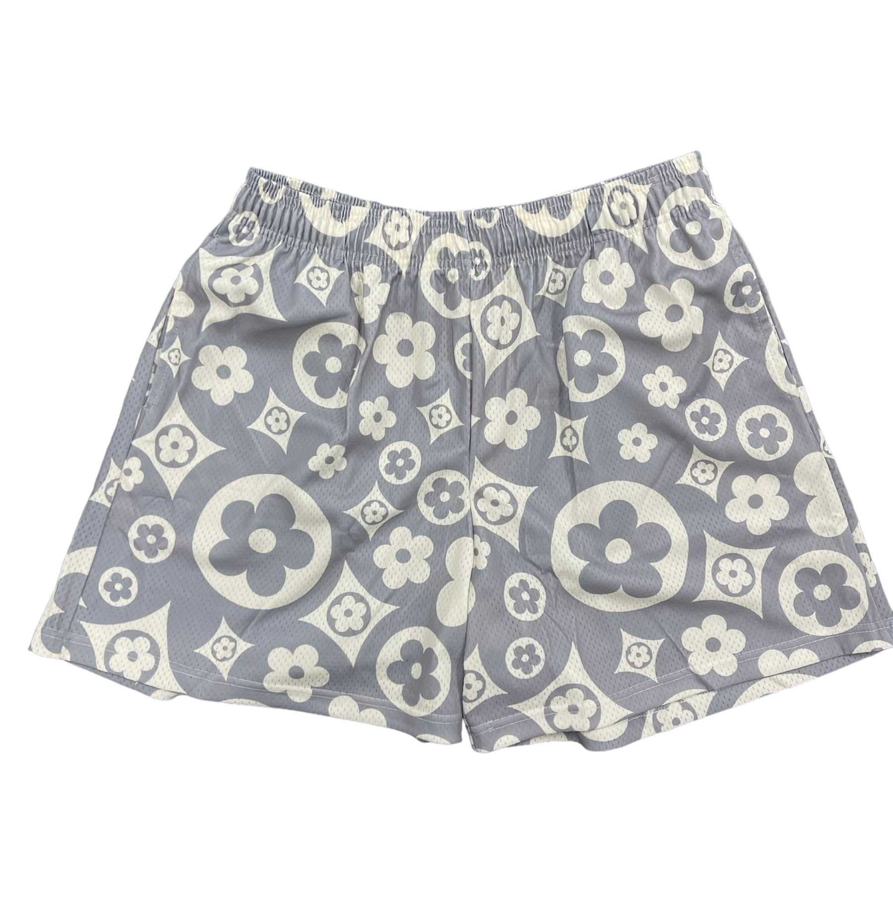 Bravest Studios Grey Flower Shorts (Men’s)