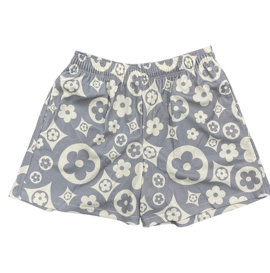 Bravest Studios Grey Flower Shorts (Men’s)