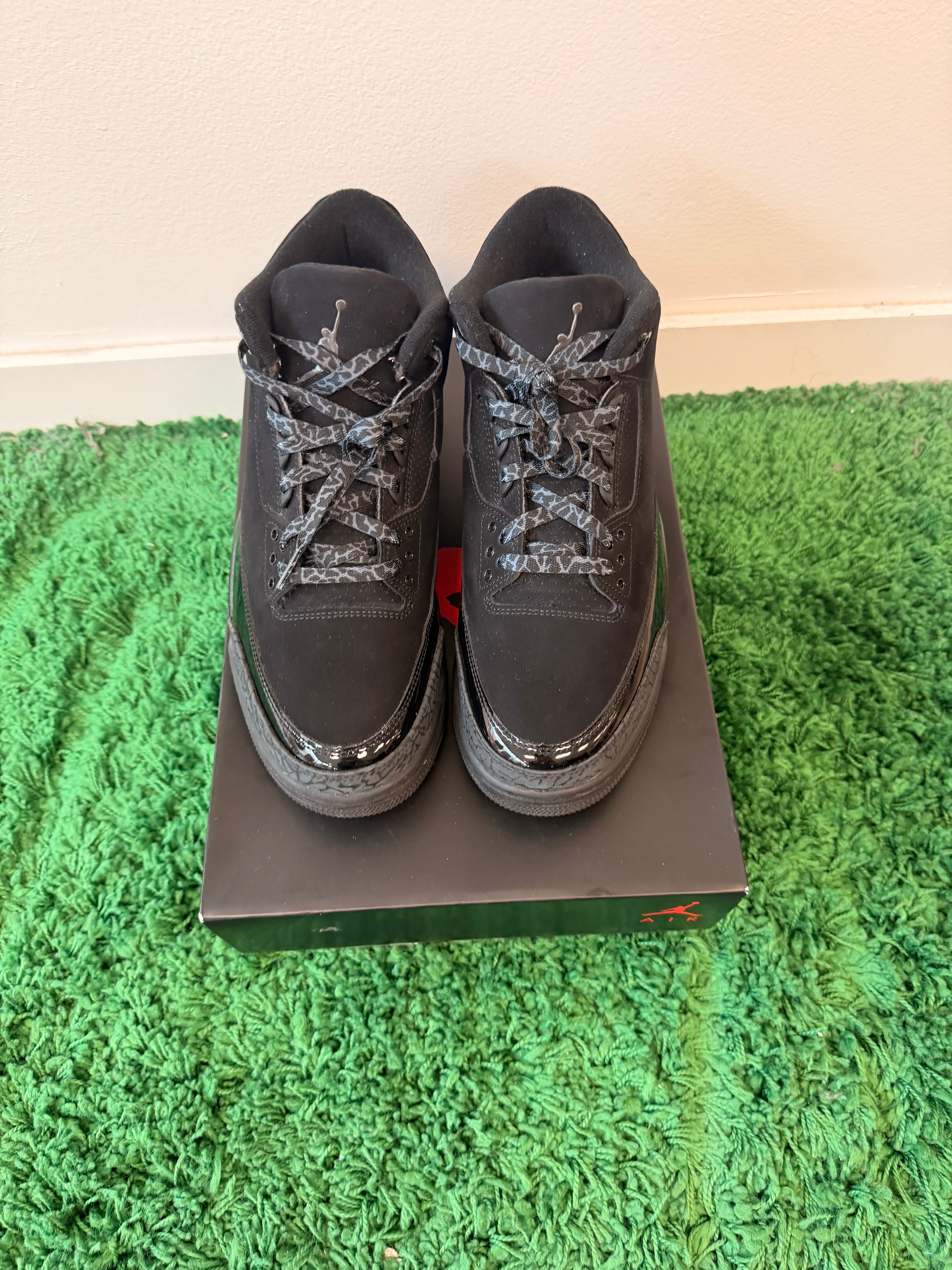 USED Jordan 3 Black Cat (Men’s)