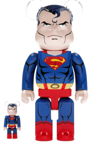 Bearbrick Superman (Batman: Hush Ver.)100% & 400% Set