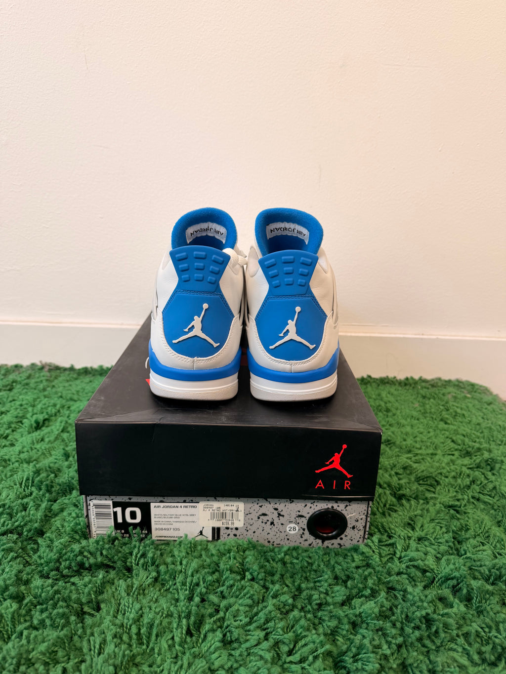 Used Jordan 4 Retro Military Blue 2012 (Men’s)