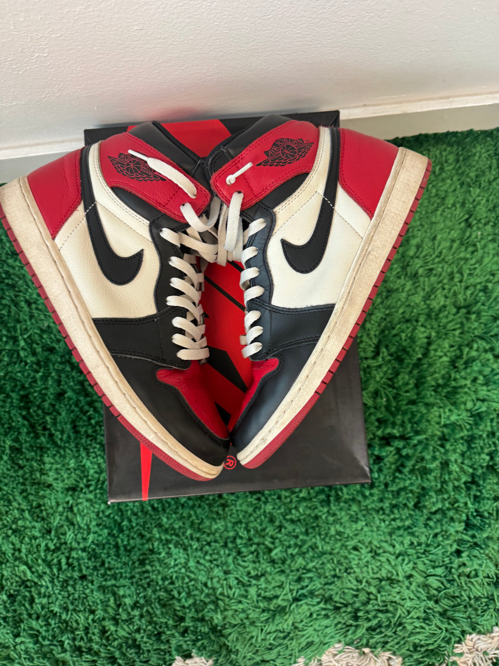 Used Jordan 1 Retro High Bred Toe (Men’s)