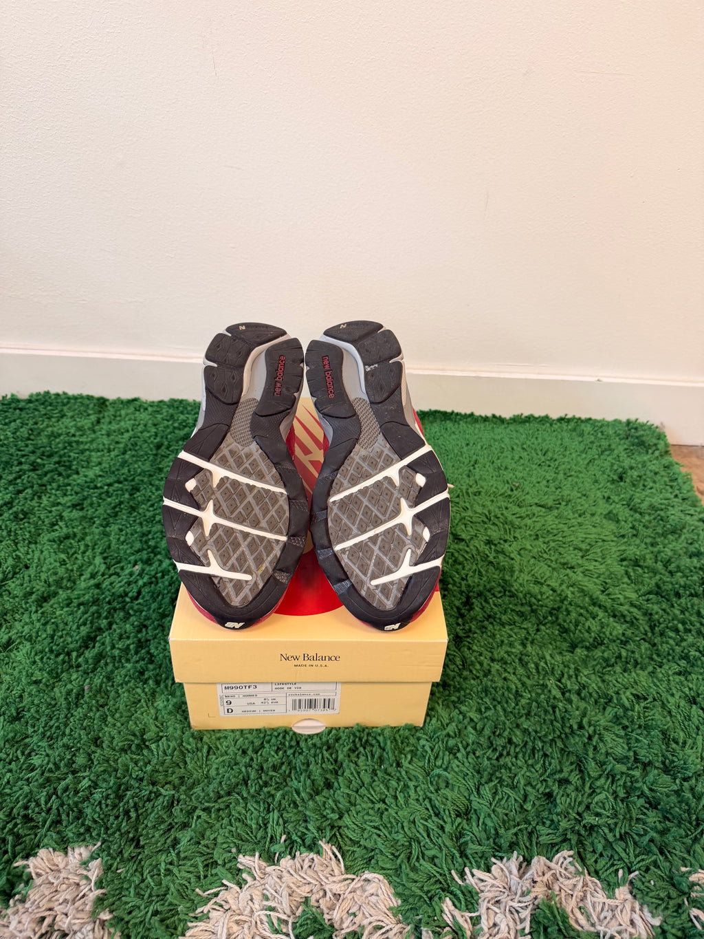 Used New Balance 990v3 MiUSA Teddy Santis Scarlet (Men’s)