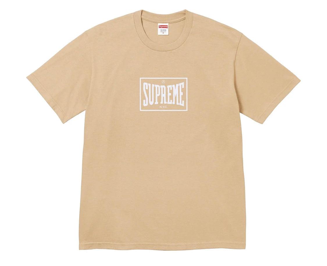 Supreme Warm Up Tee Khaki