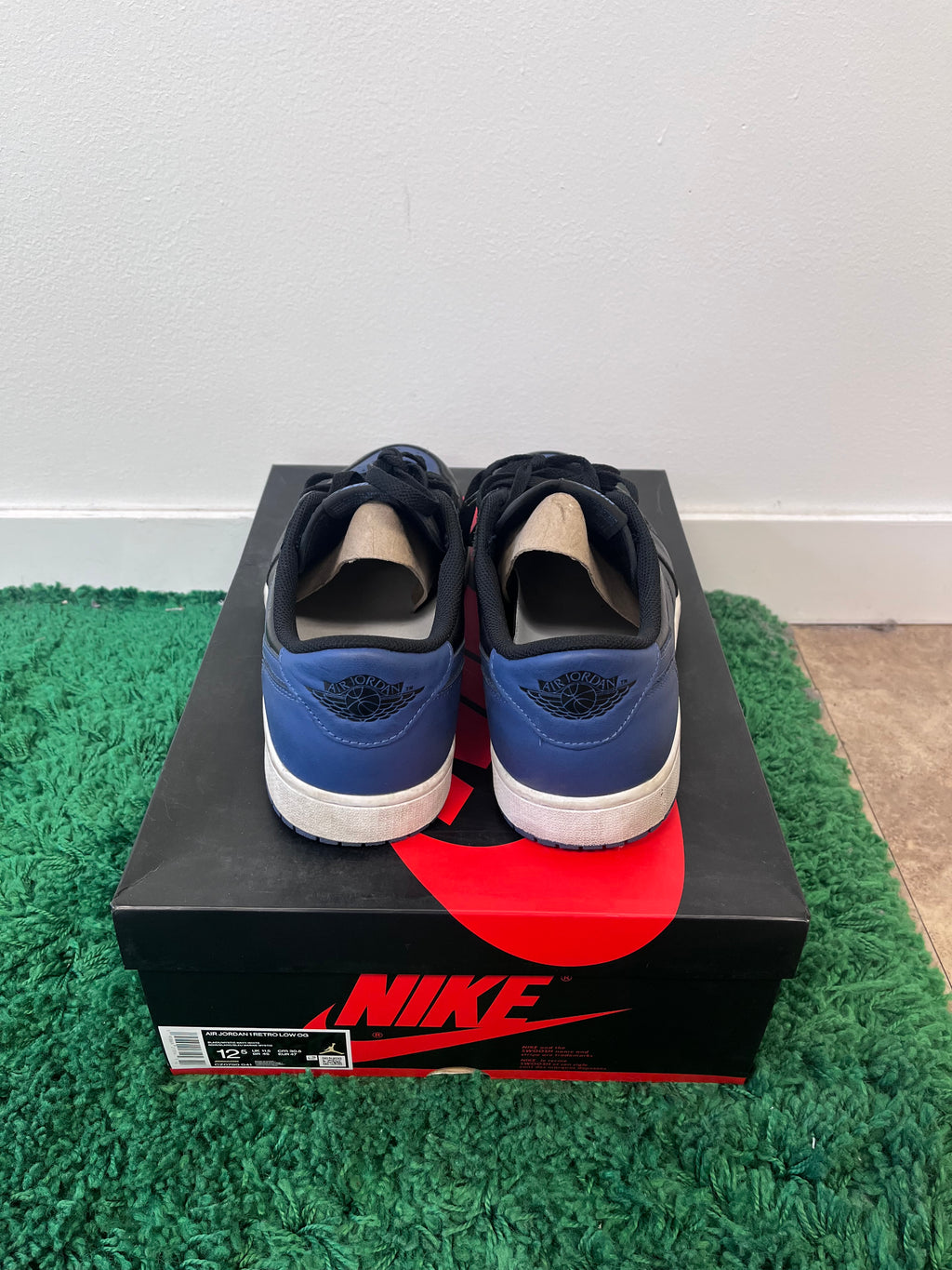 USED Jordan 1 Retro Low Og Mystic Navy (MEN’S)