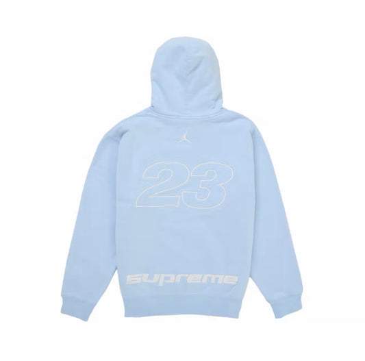 Supreme Jordan Hooded Sweatshirt SS26 Blue