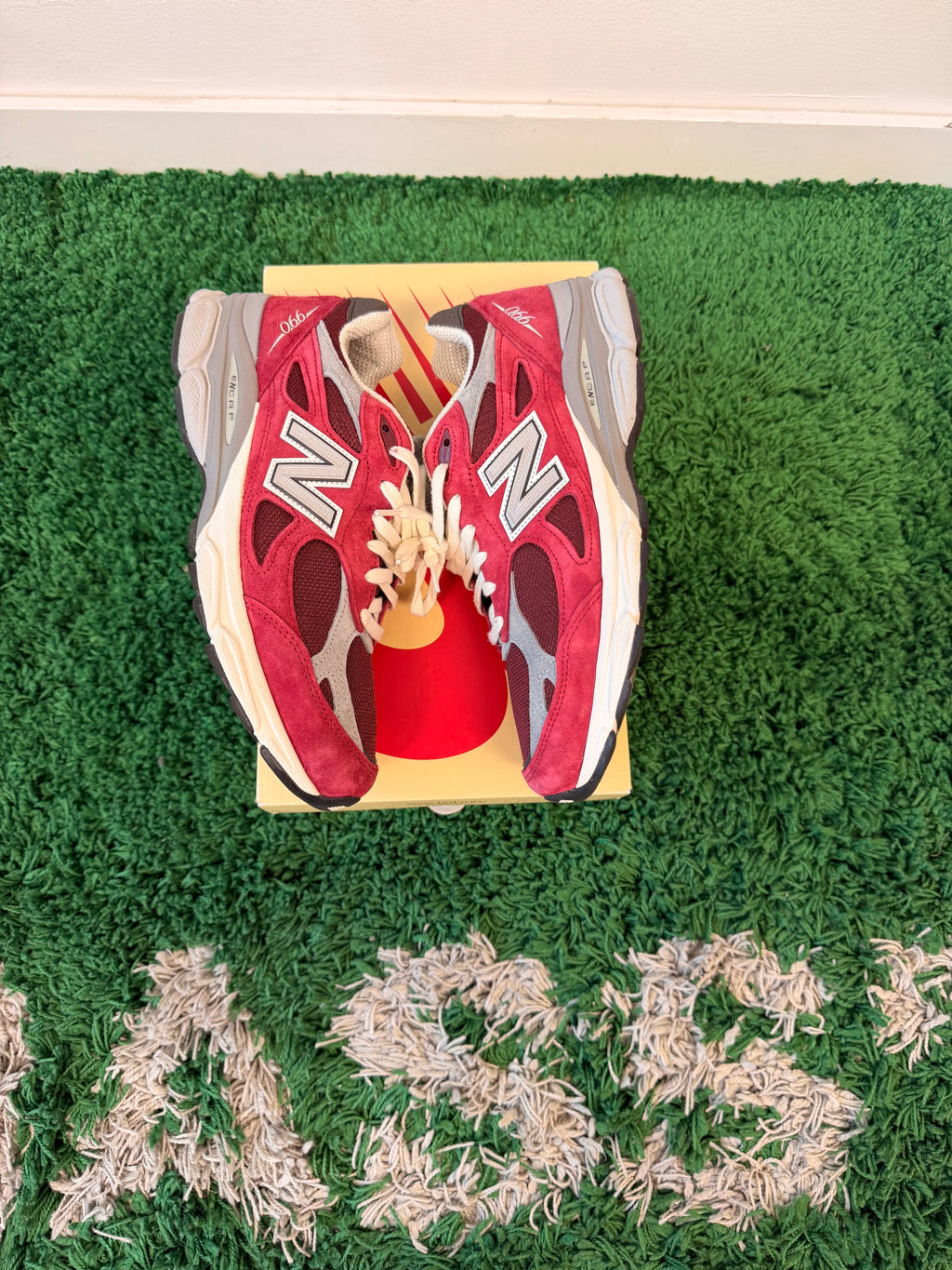 Used New Balance 990v3 MiUSA Teddy Santis Scarlet (Men’s)