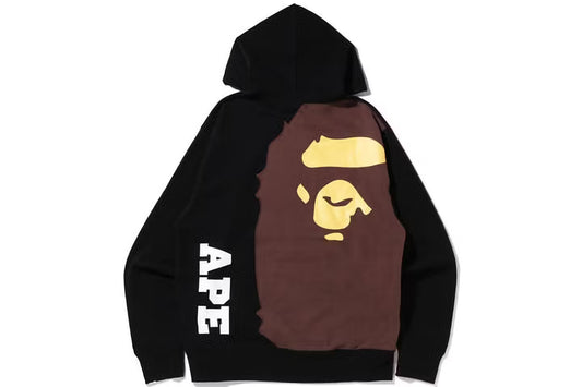 BAPE Giant Ape Head Relaxed Fit Pullover Hoodie Black