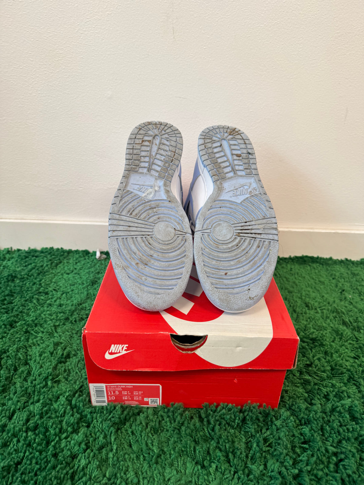 Used Nike Dunk High Aluminum (Woman’s)