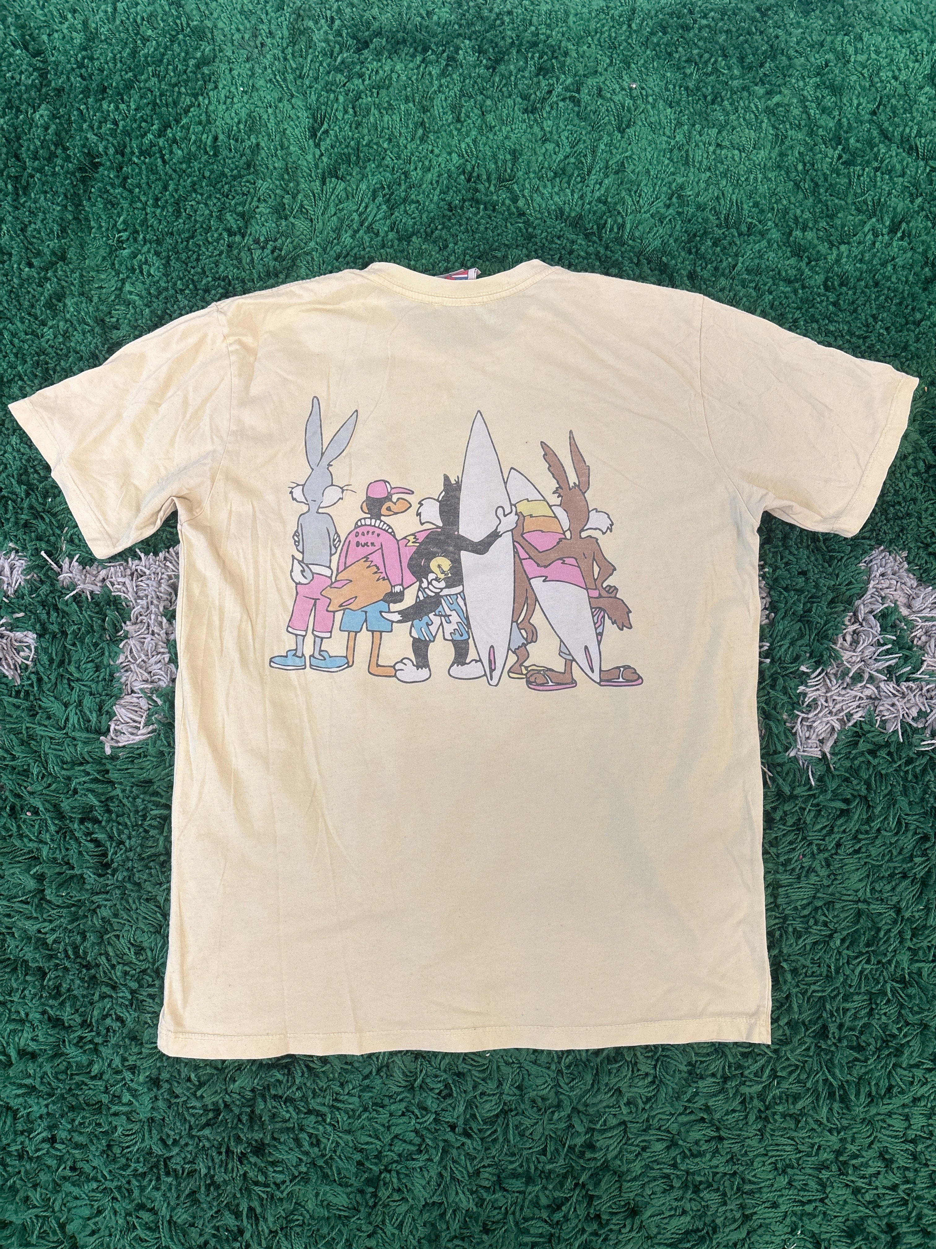 Vintage Looney Tunes Crew Tee Cream