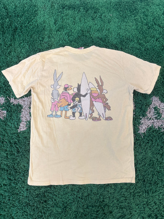 Vintage Looney Tunes Crew Tee Cream