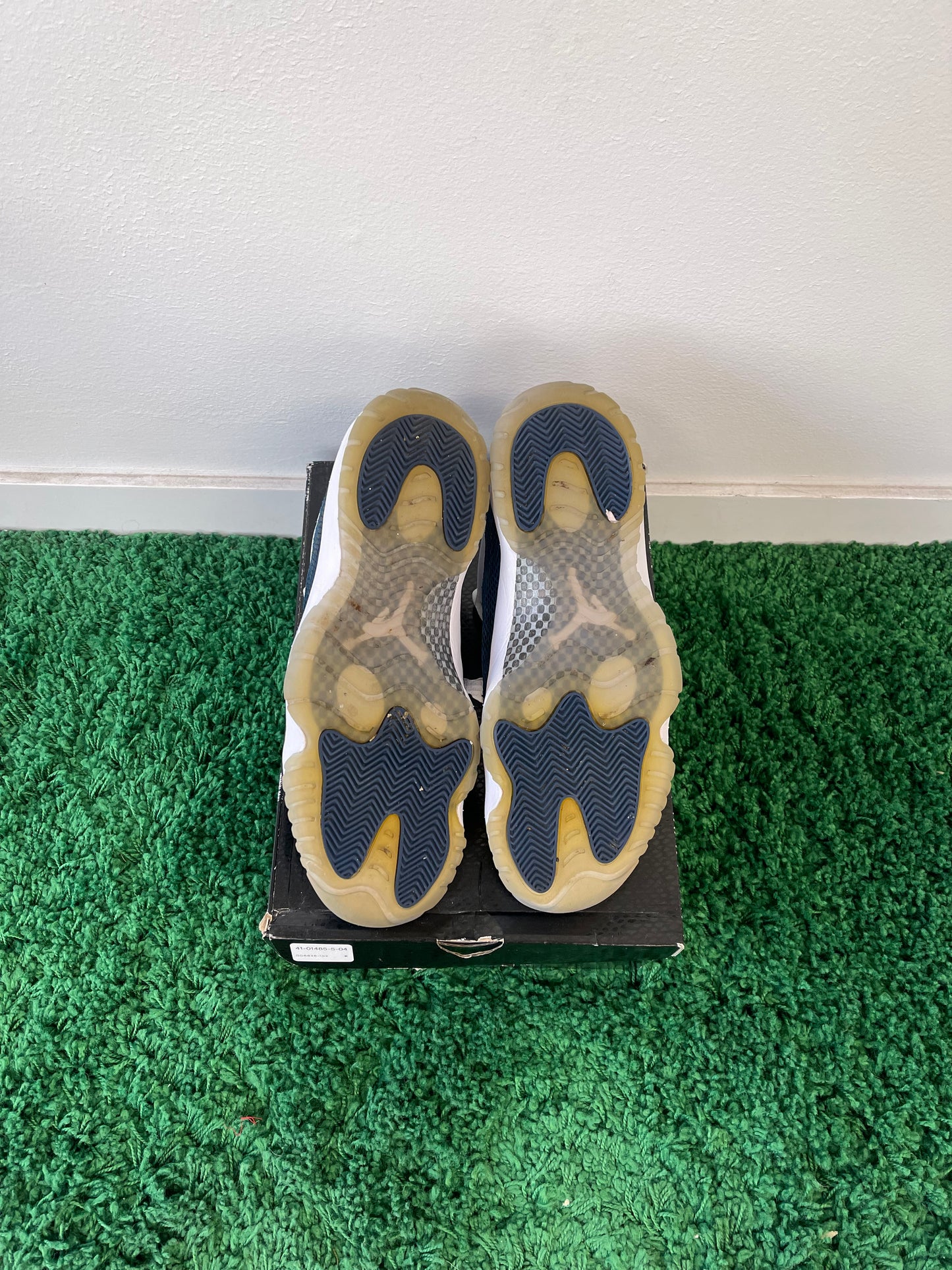 Used Jordan 11 Low Snake Navy 2019