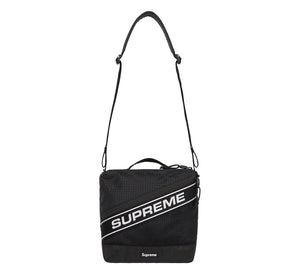Supreme Logo Shoulder Bag Black