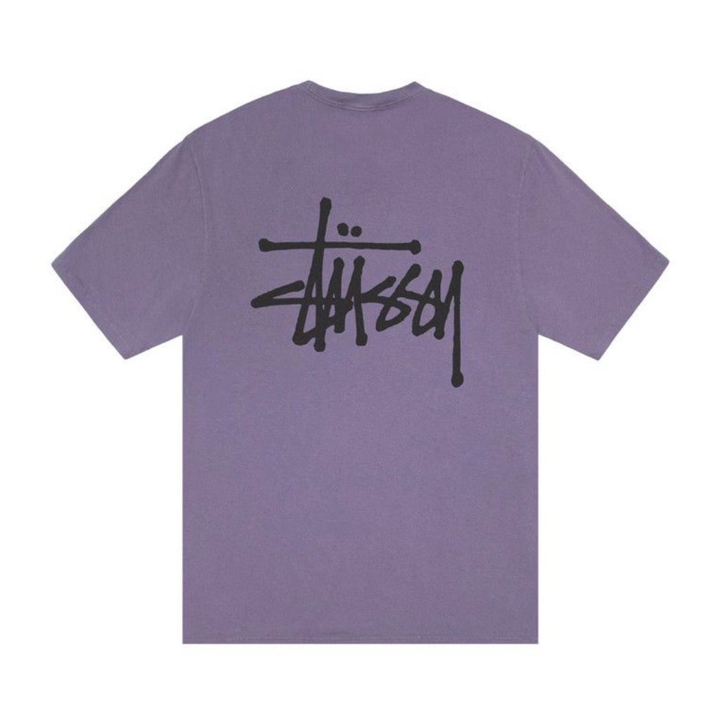 Stussy Basic Pigment Dyed Tee Grape