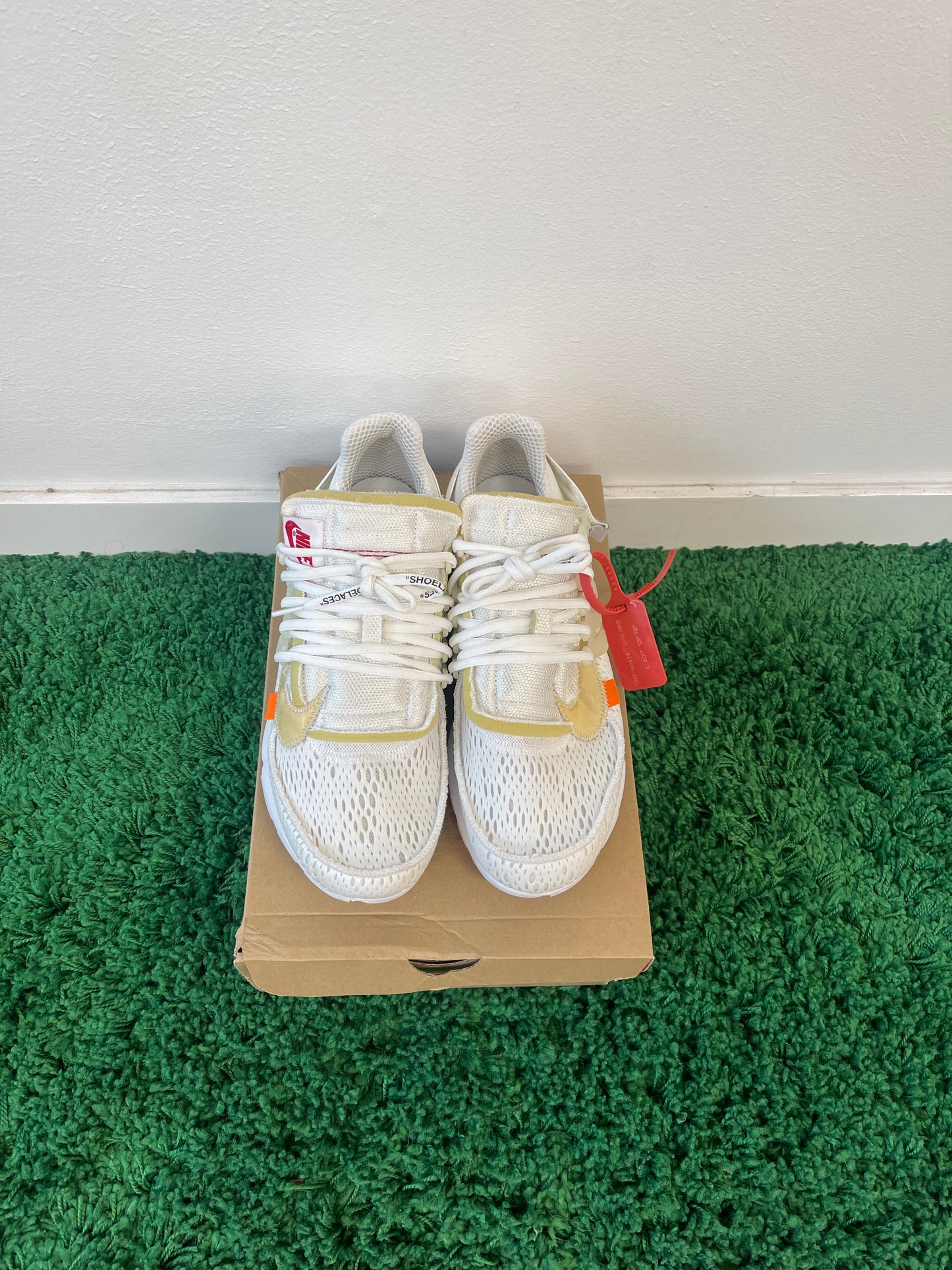 Used Nike Air Presto Off-White White