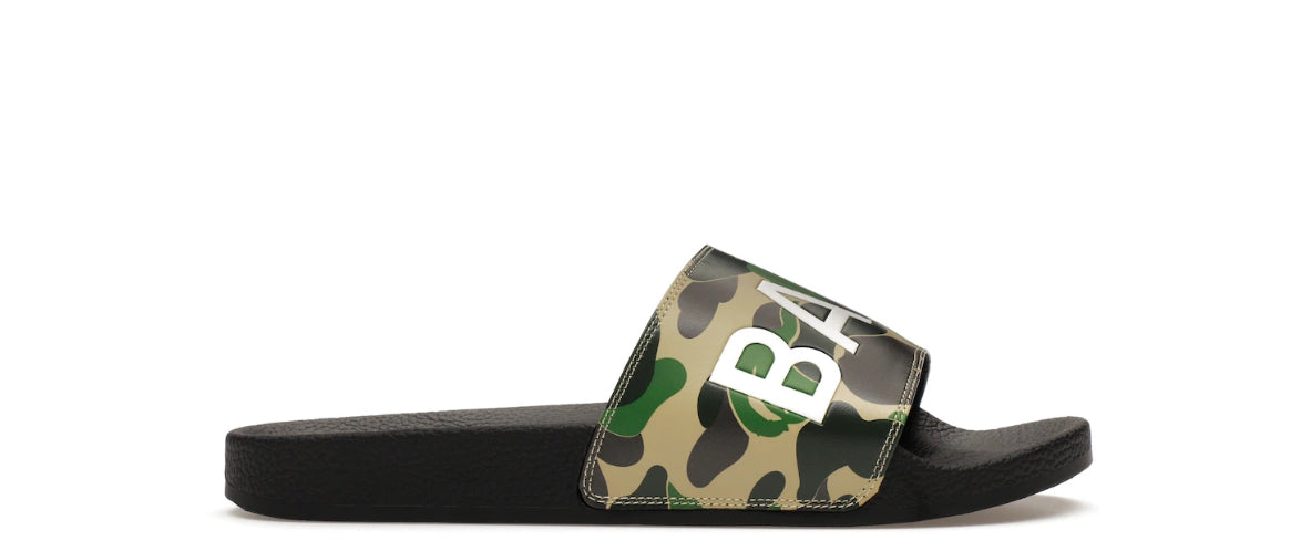 A Bathing Ape ABC Camo Slide Green (Men’s)