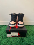 Used Jordan 1 Retro High Black Crimson Tint (Youth)