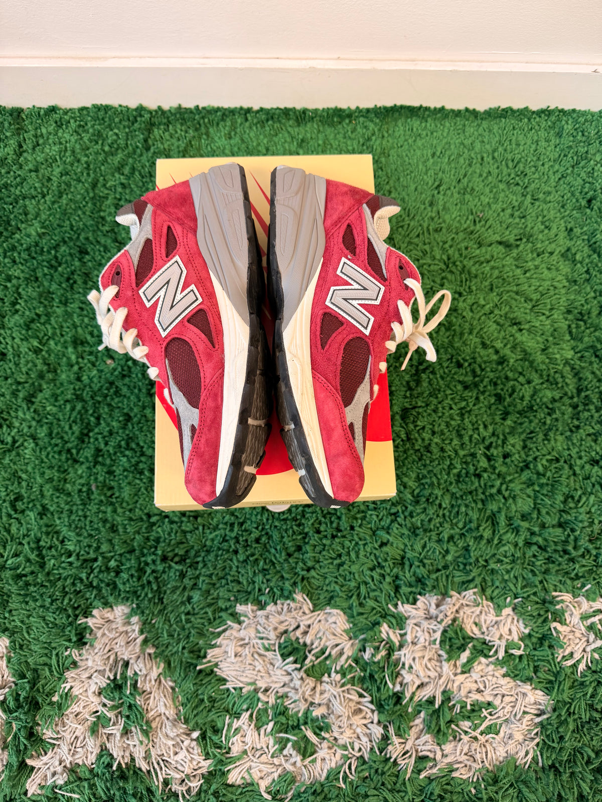 Used New Balance 990v3 MiUSA Teddy Santis Scarlet (Men’s)