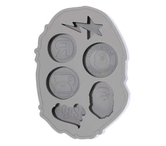 A Bathing Ape Head Silicon Ice Tray