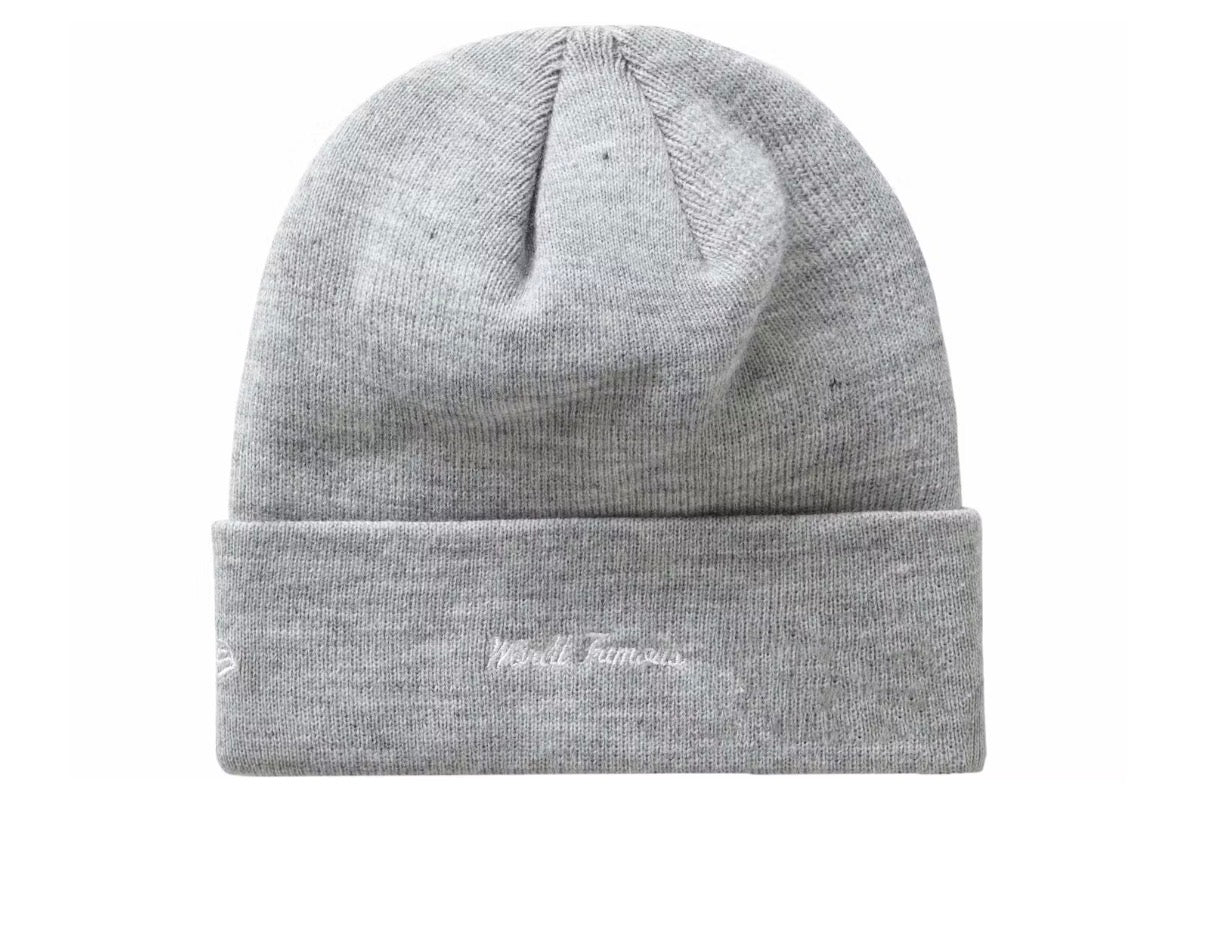 Supreme × New Era Bandana Box
Logo Beanie FW19 Heather Grey