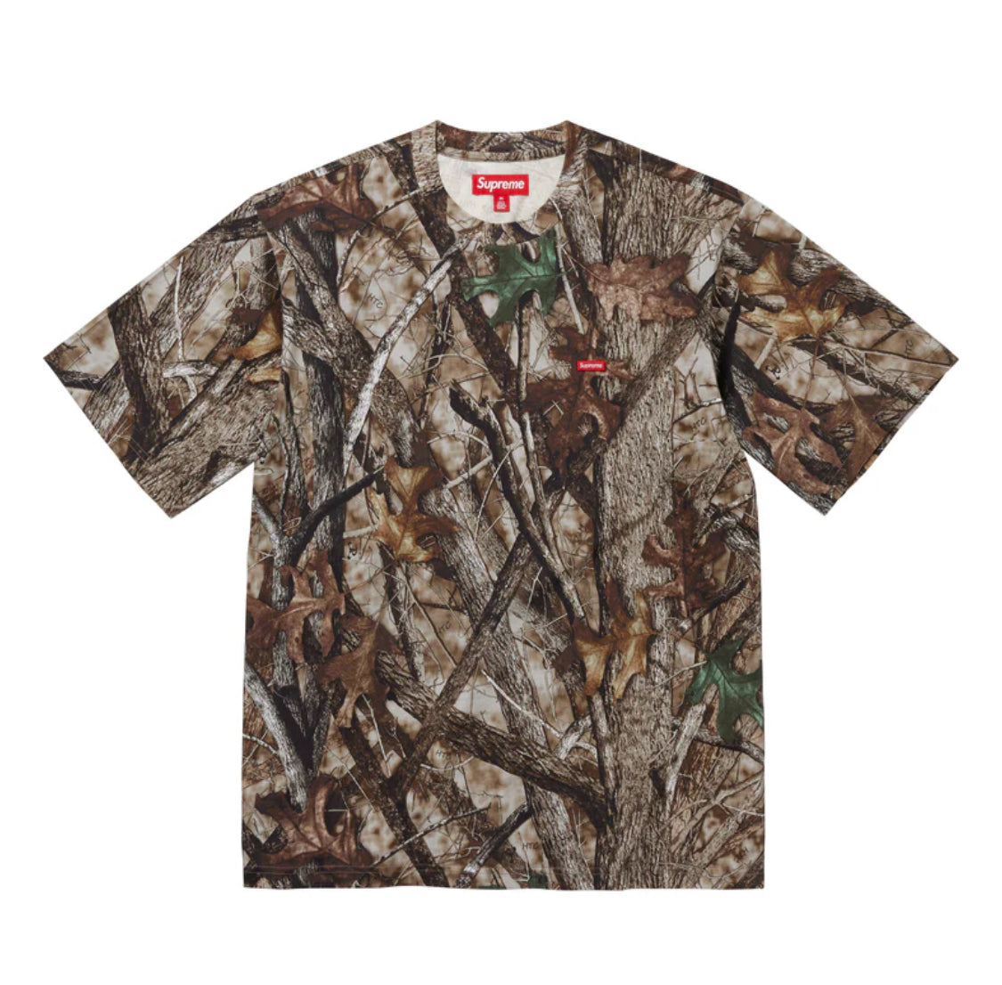 Supreme Small Box Tee Fall Camo