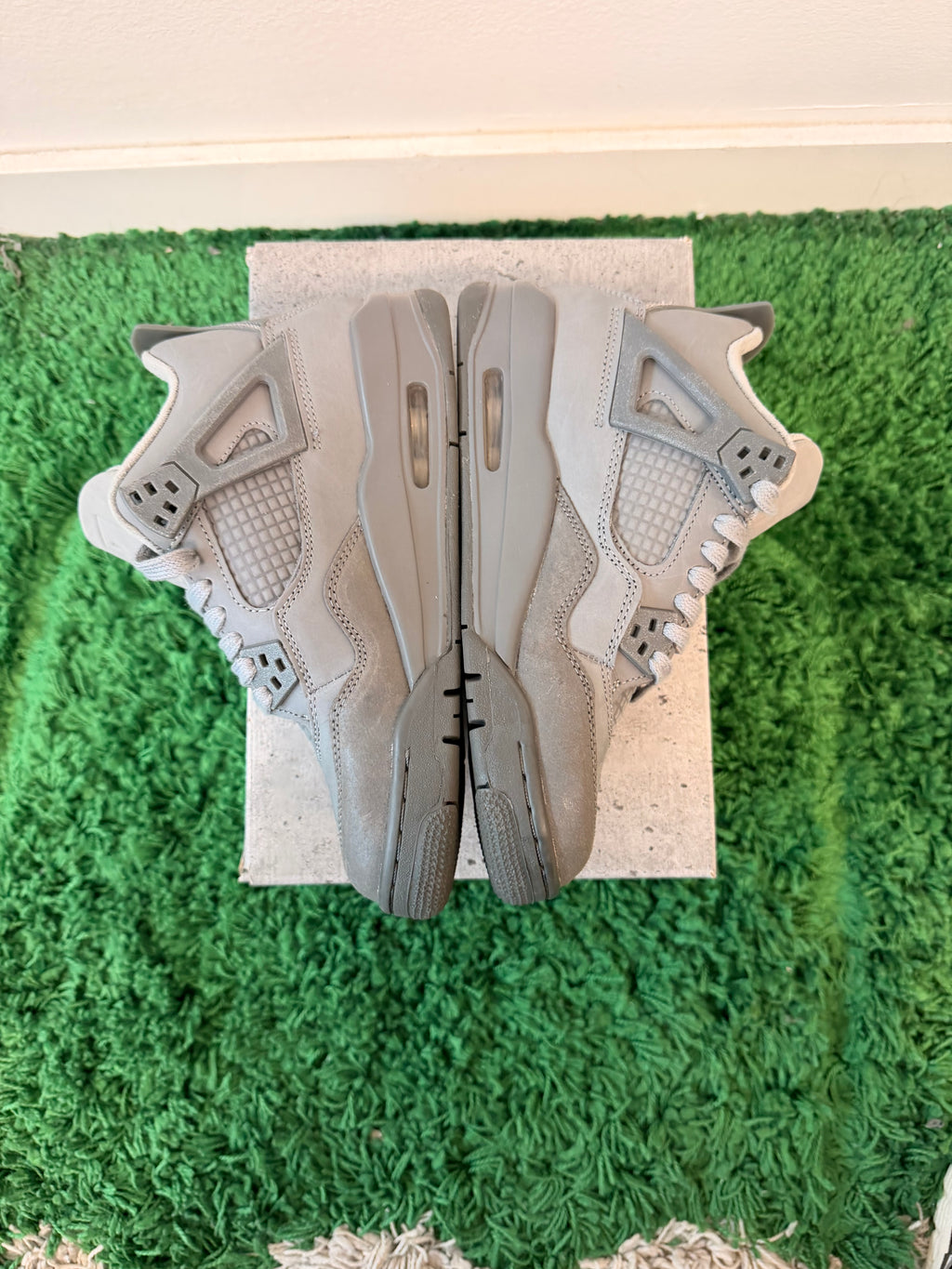 Used Jordan 4 Paris Olympics Wet Cement (Youth)
