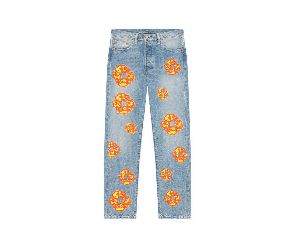 Denim Tears x Offset 501 Jeans Light Wash