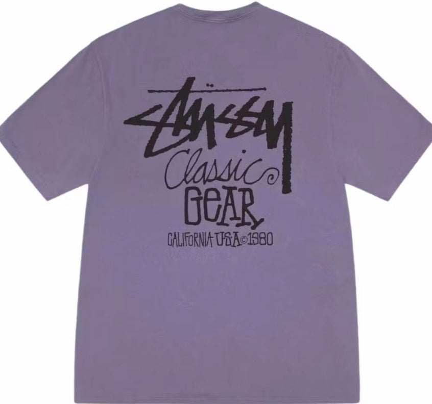 Stussy Classic Gear Pigment Dyed Tee