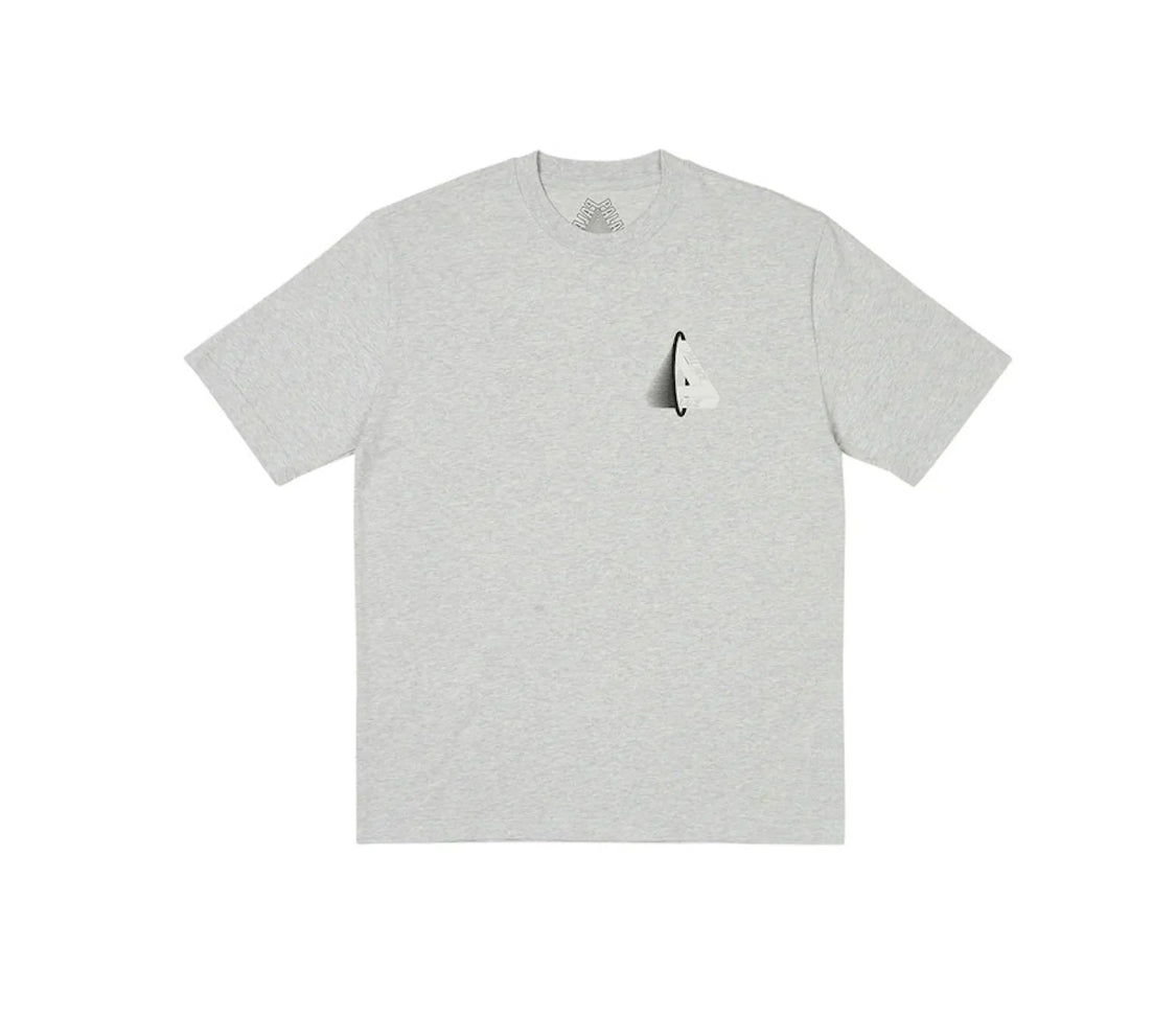 Palace Tri-Void Tee Grey Marl