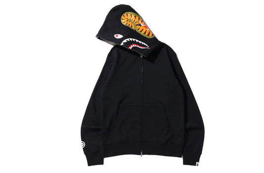 Bape Shark Full Zip Hoodie SS22 Black