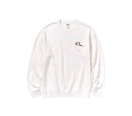 KAWS x Uniqlo Longsleeve Sweatshirt Off White