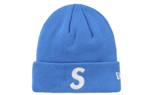 Supreme S Logo Beanie Blue