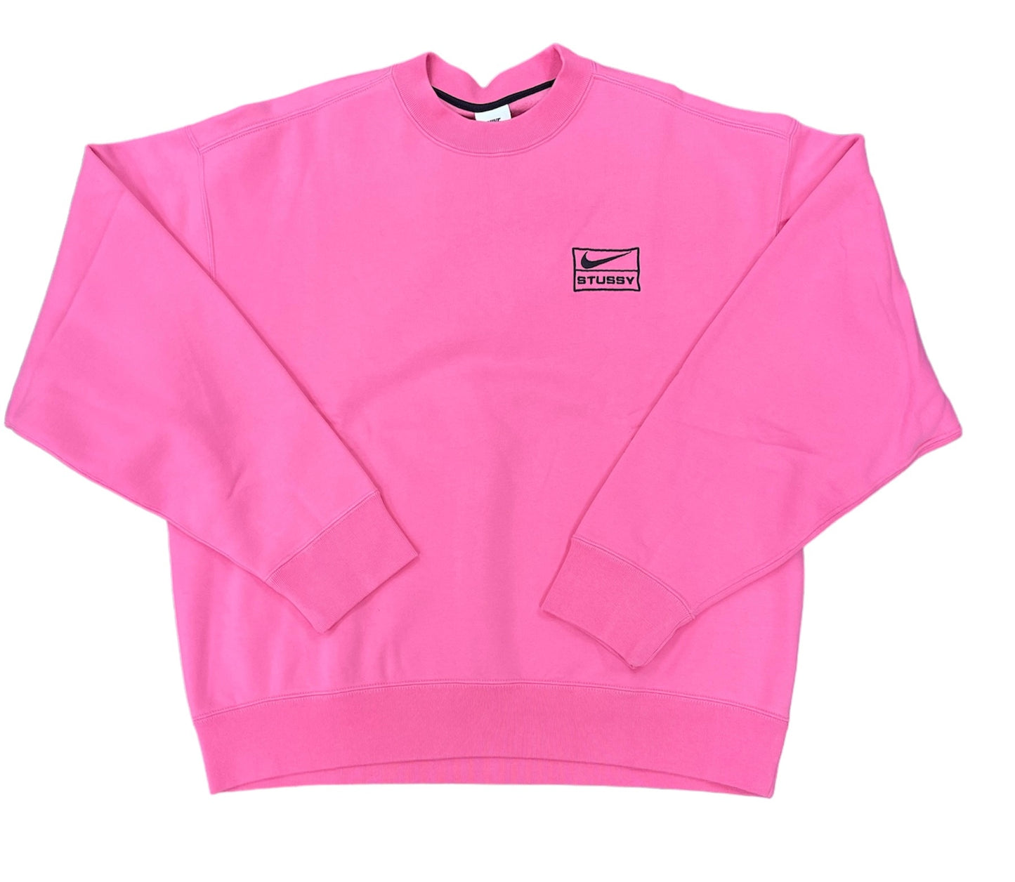 Nike x Stussy NRG Crew Fleece Pink